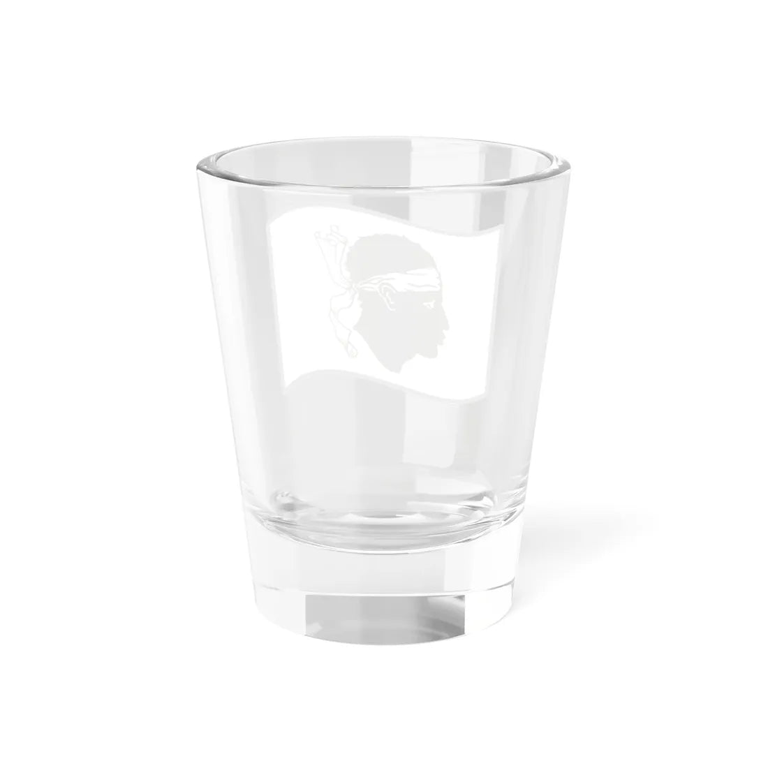 Nuvola Corsica flag (France) Shot Glass 1.5oz - Go Mug Yourself