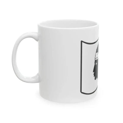 Nuvola Corsica flag (France) White Coffee Mug - Go Mug Yourself