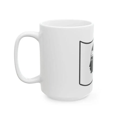 Nuvola Corsica flag (France) White Coffee Mug - Go Mug Yourself