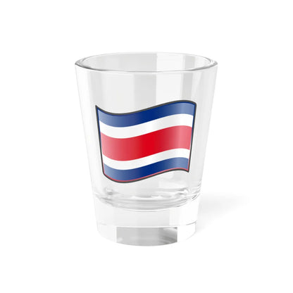 Nuvola Costa Rican flag (Costa Rica) Shot Glass 1.5oz 1.5oz - Go Mug Yourself