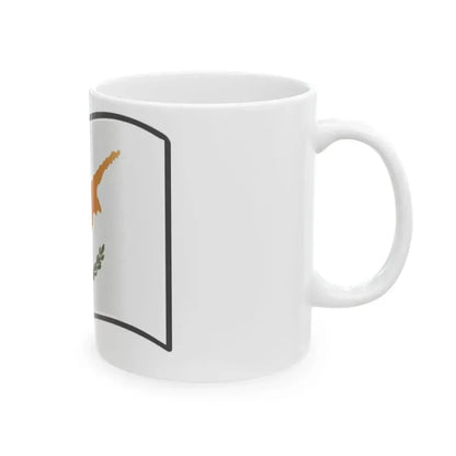Nuvola Cypriot flag (Cyprus) White Coffee Mug - Go Mug Yourself