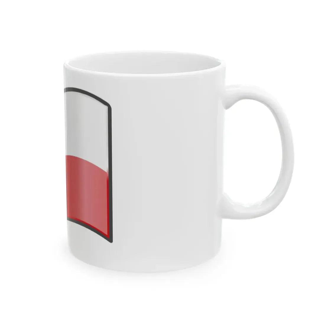 Nuvola Czech flag (Czech Republic) White Coffee Mug - Go Mug Yourself