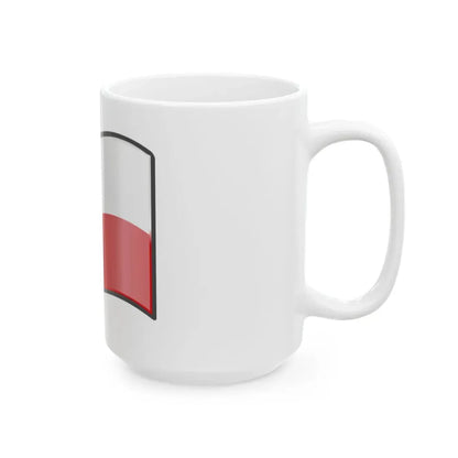 Nuvola Czech flag (Czech Republic) White Coffee Mug - Go Mug Yourself