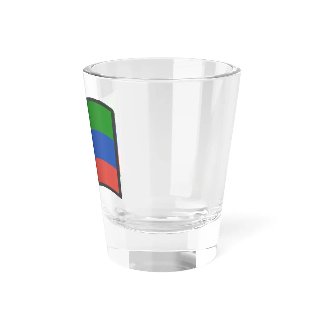 Nuvola Dagestanian flag (Russia) Shot Glass 1.5oz - Go Mug Yourself