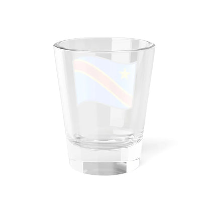 Nuvola Democratic Republic of the Congo flag (Congo) Shot Glass 1.5oz - Go Mug Yourself