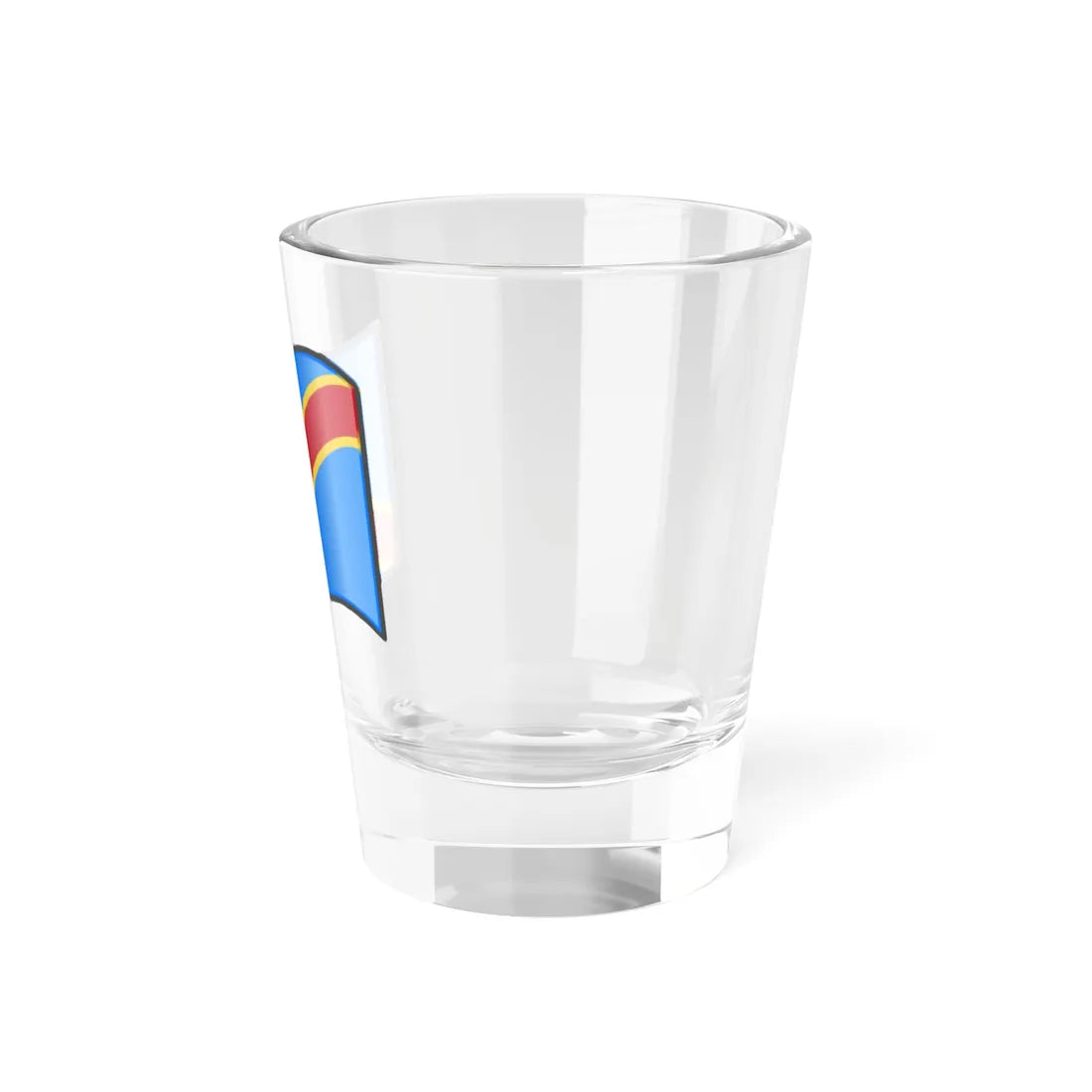 Nuvola Democratic Republic of the Congo flag (Congo) Shot Glass 1.5oz - Go Mug Yourself