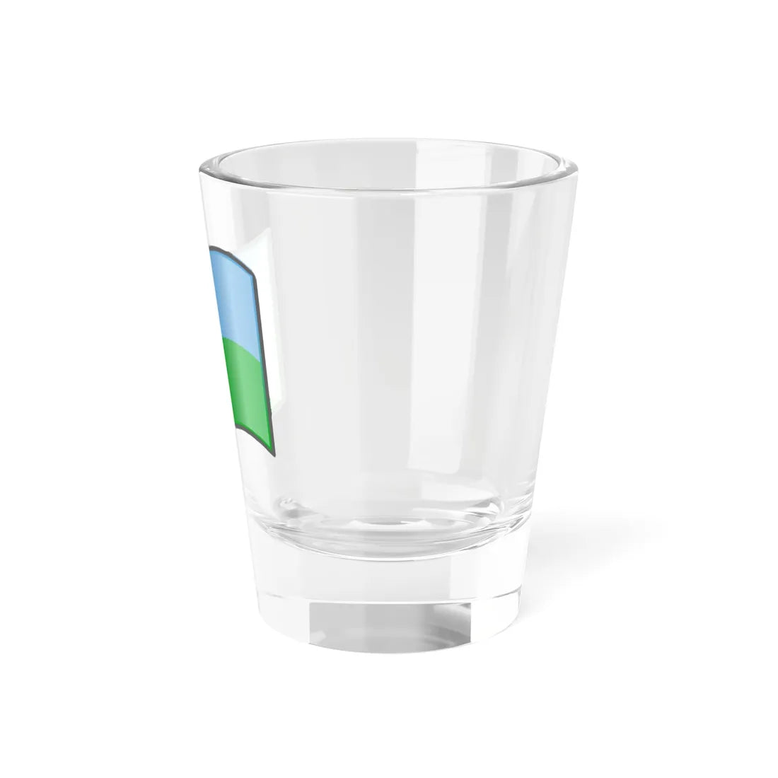 Nuvola Djiboutian flag (Djibouti) Shot Glass 1.5oz - Go Mug Yourself