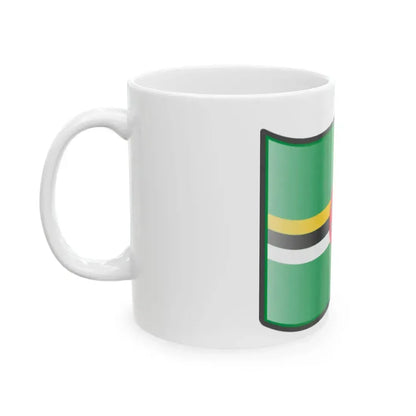 Nuvola Dominiquais flag (Dominica) White Coffee Mug - Go Mug Yourself
