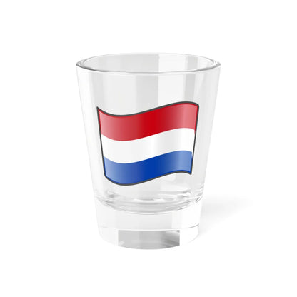 Nuvola Dutch flag (Netherlands) Shot Glass 1.5oz 1.5oz - Go Mug Yourself