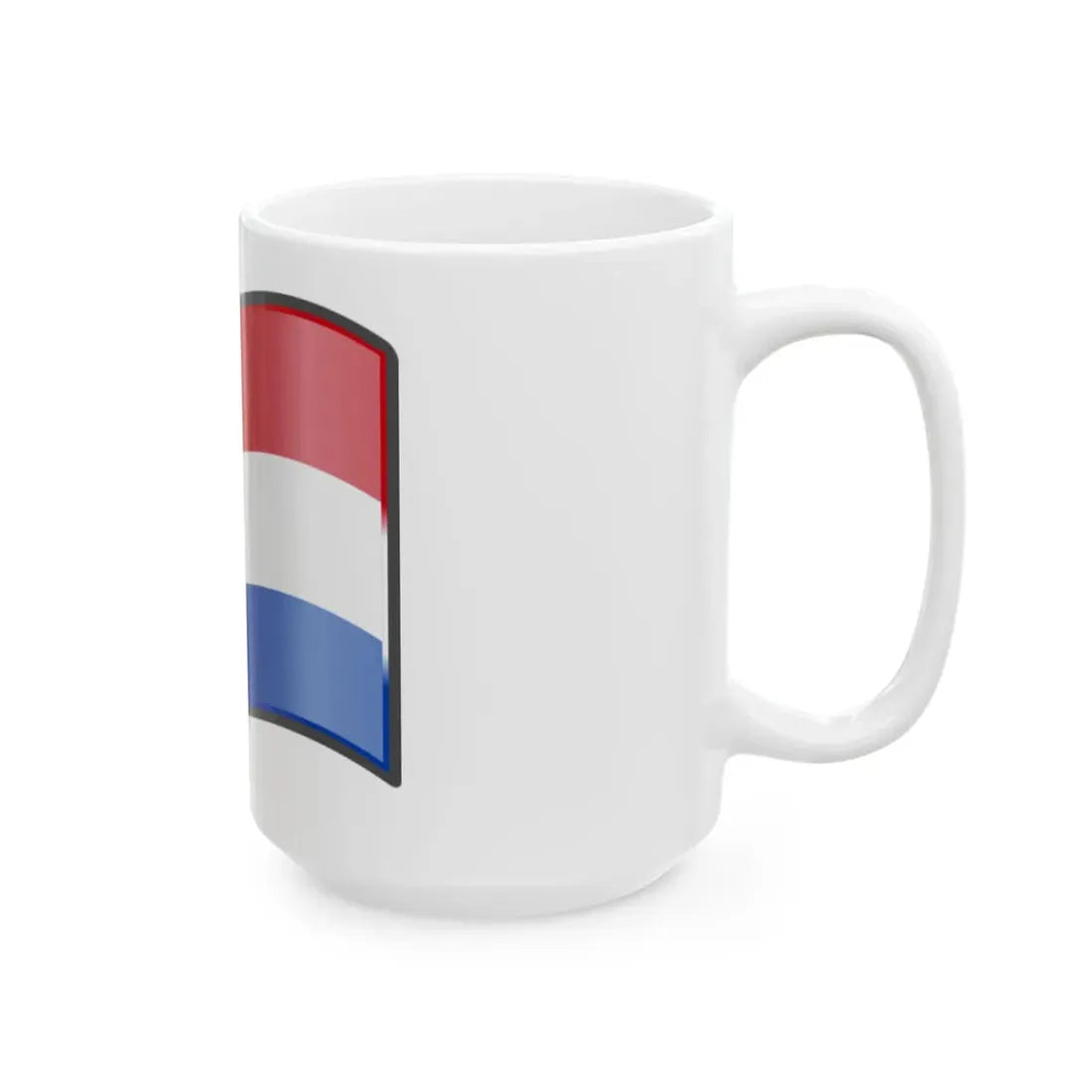Nuvola Dutch flag (Netherlands) White Coffee Mug - Go Mug Yourself