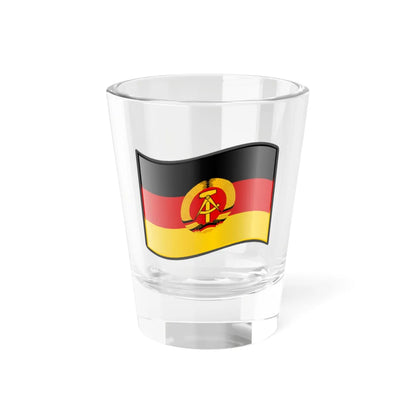 Nuvola East German flag Shot Glass 1.5oz 1.5oz - Go Mug Yourself