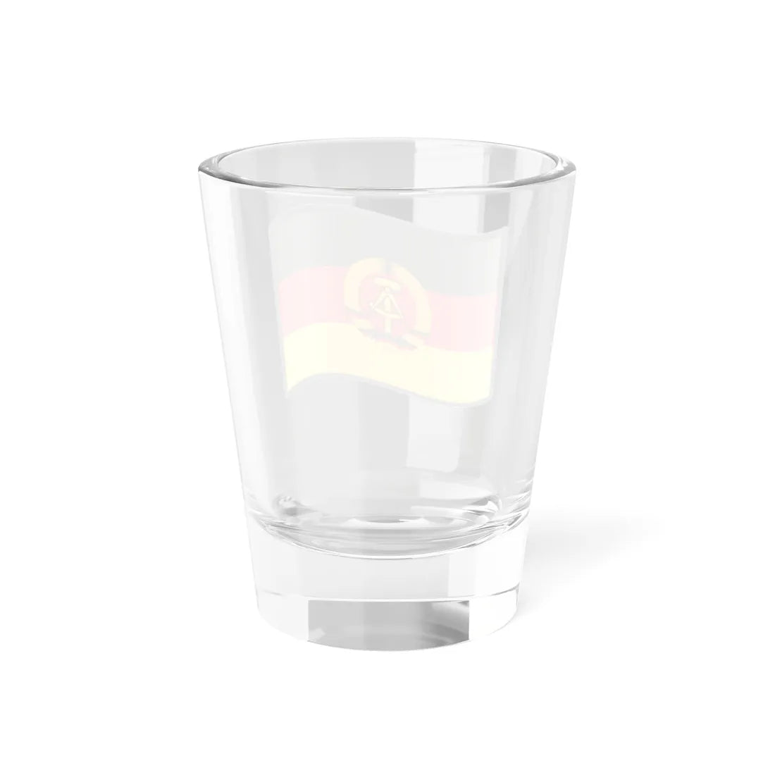 Nuvola East German flag Shot Glass 1.5oz - Go Mug Yourself