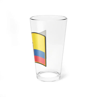 Nuvola Ecuadorian flag (Ecuador) Pint Glass 16oz - Go Mug Yourself