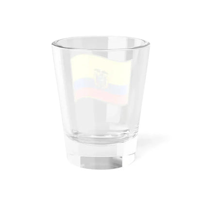 Nuvola Ecuadorian flag (Ecuador) Shot Glass 1.5oz - Go Mug Yourself