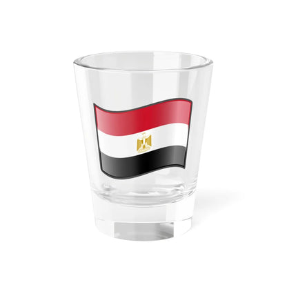 Nuvola Egyptian flag (Egypt) Shot Glass 1.5oz 1.5oz - Go Mug Yourself