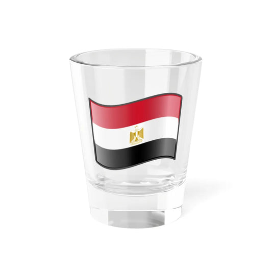 Nuvola Egyptian flag (Egypt) Shot Glass 1.5oz 1.5oz - Go Mug Yourself