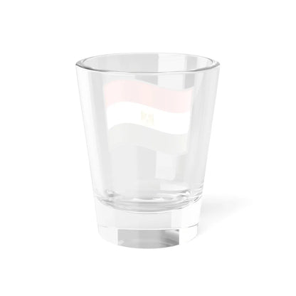 Nuvola Egyptian flag (Egypt) Shot Glass 1.5oz - Go Mug Yourself