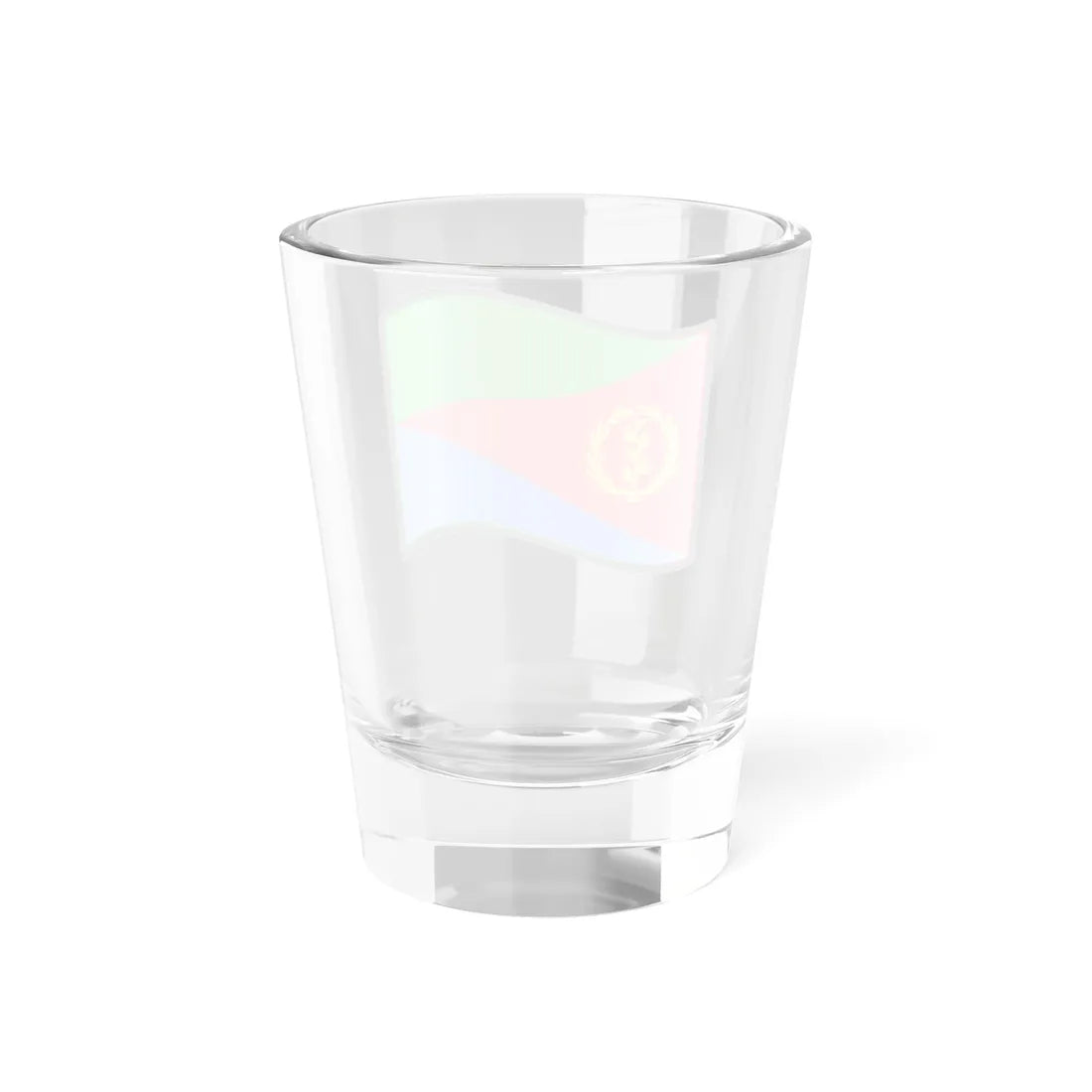 Nuvola Eritrean flag (Eritrea) Shot Glass 1.5oz - Go Mug Yourself