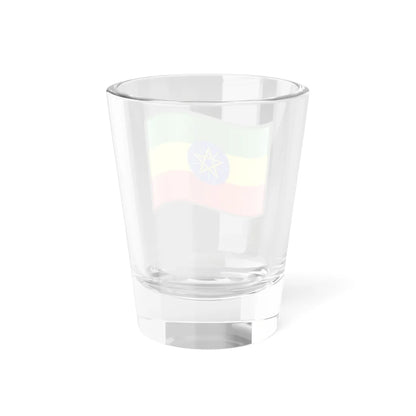Nuvola Ethiopian flag (Ethiopia) Shot Glass 1.5oz - Go Mug Yourself