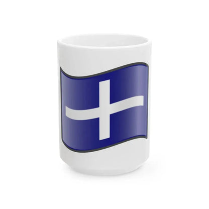 Nuvola Eureka flag (Australia) White Coffee Mug 15oz - Go Mug Yourself