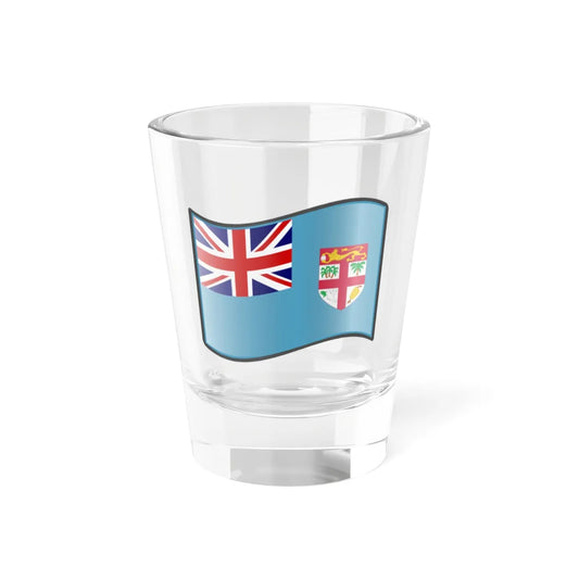 Nuvola Fijian flag (Fiji) Shot Glass 1.5oz 1.5oz - Go Mug Yourself