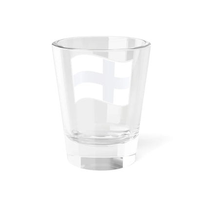 Nuvola Finnish flag (Finland) Shot Glass 1.5oz - Go Mug Yourself