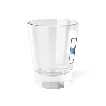 Nuvola Finnish flag (Finland) Shot Glass 1.5oz - Go Mug Yourself