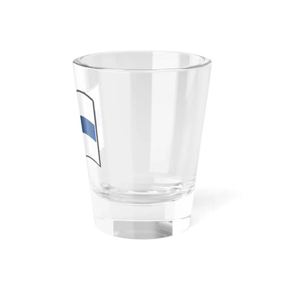 Nuvola Finnish flag (Finland) Shot Glass 1.5oz - Go Mug Yourself