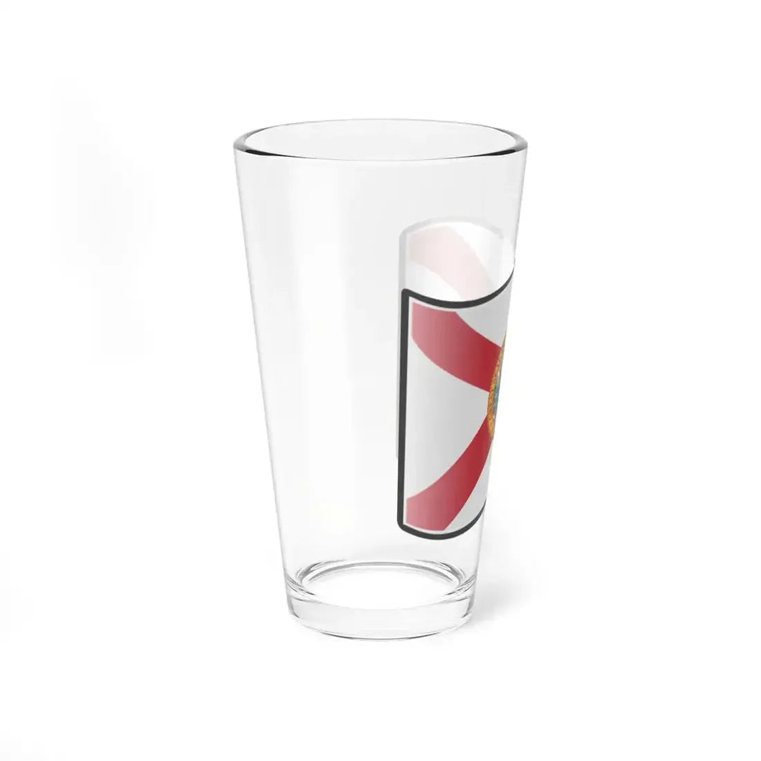 Nuvola Florida flag (United States) Pint Glass 16oz - Go Mug Yourself