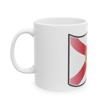 Nuvola Florida flag (United States) White Coffee Mug - Go Mug Yourself