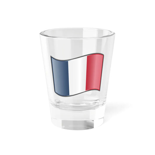 Nuvola France flag (France) Shot Glass 1.5oz 1.5oz - Go Mug Yourself