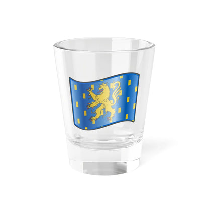Nuvola Franche-Comte flag (France) Shot Glass 1.5oz 1.5oz - Go Mug Yourself
