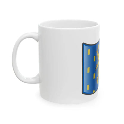 Nuvola Franche-Comte flag (France) White Coffee Mug - Go Mug Yourself