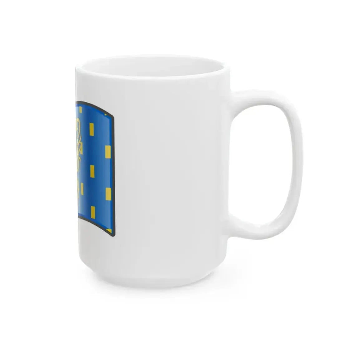 Nuvola Franche-Comte flag (France) White Coffee Mug - Go Mug Yourself