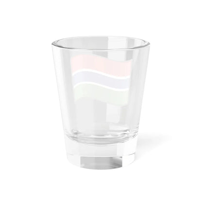 Nuvola Gambian flag (Gambia) Shot Glass 1.5oz - Go Mug Yourself