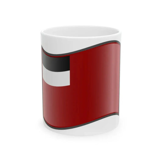 Nuvola Georgia flag 1990 (Georgia) White Coffee Mug 11oz - Go Mug Yourself