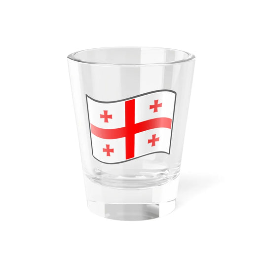 Nuvola Georgian flag (Georgia) Shot Glass 1.5oz 1.5oz - Go Mug Yourself