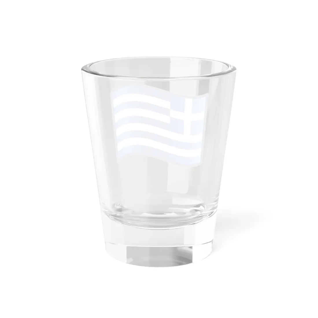 Nuvola Greek flag (Greece) Shot Glass 1.5oz - Go Mug Yourself