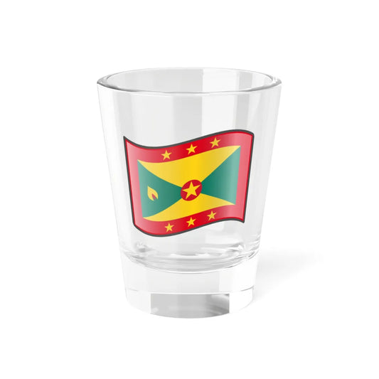 Nuvola Grenadian flag (Grenada) Shot Glass 1.5oz 1.5oz - Go Mug Yourself
