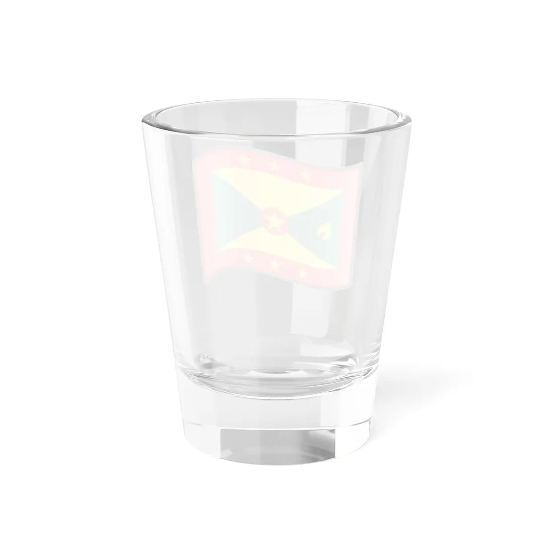 Nuvola Grenadian flag (Grenada) Shot Glass 1.5oz - Go Mug Yourself