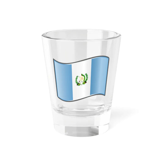 Nuvola Guatemalan flag (Guatemala) Shot Glass 1.5oz 1.5oz - Go Mug Yourself