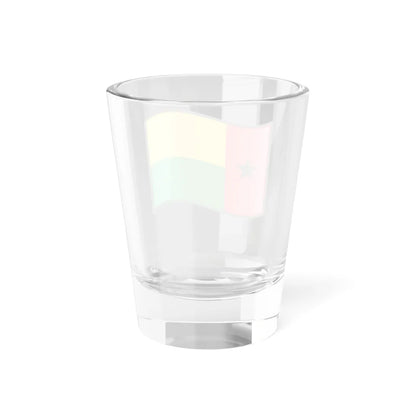 Nuvola Guinea-Bissau flag (Guinea) Shot Glass 1.5oz - Go Mug Yourself