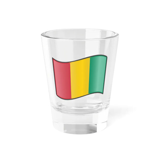 Nuvola Guinean flag (Guinea) Shot Glass 1.5oz 1.5oz - Go Mug Yourself