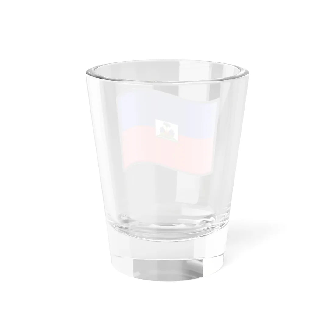 Nuvola Haitian flag (Haiti) Shot Glass 1.5oz - Go Mug Yourself