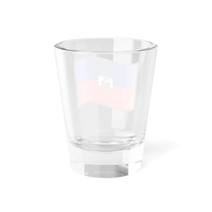 Nuvola Haitian flag (Haiti) Shot Glass 1.5oz - Go Mug Yourself