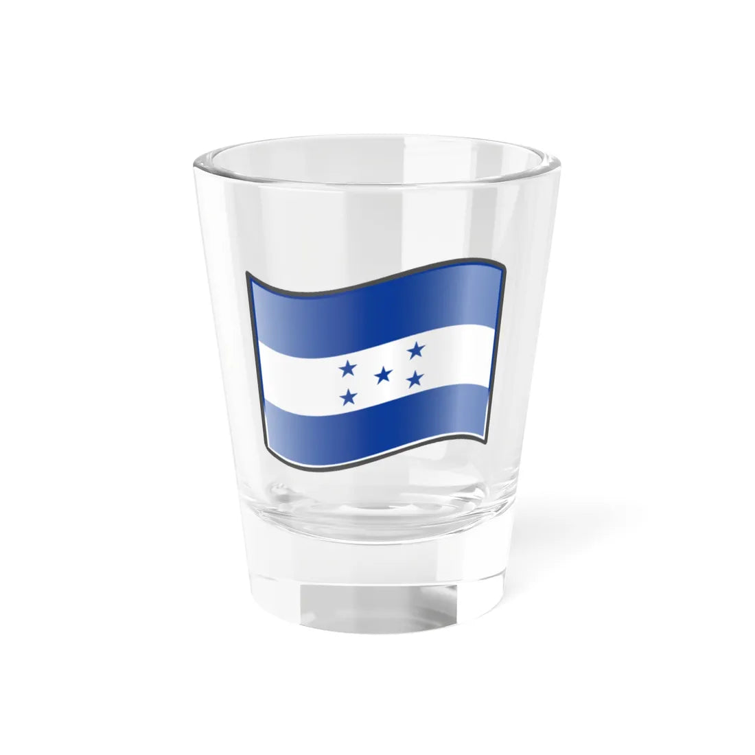 Nuvola Honduran flag 1949 (Honduras) Shot Glass 1.5oz 1.5oz - Go Mug Yourself