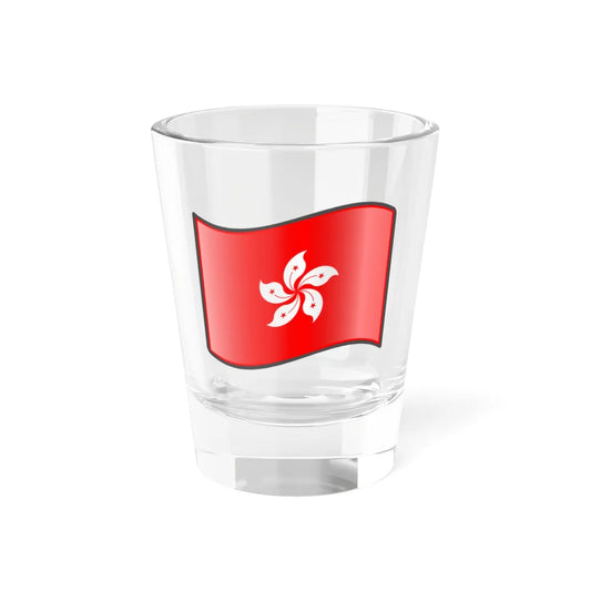 Nuvola Hong Kong flag (China) Shot Glass 1.5oz 1.5oz - Go Mug Yourself