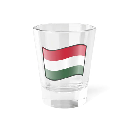 Nuvola Hungary flag (Hungary) Shot Glass 1.5oz 1.5oz - Go Mug Yourself