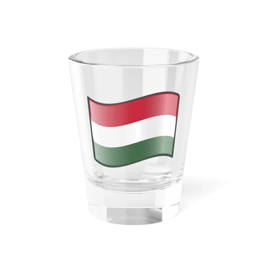 Nuvola Hungary flag (Hungary) Shot Glass 1.5oz 1.5oz - Go Mug Yourself