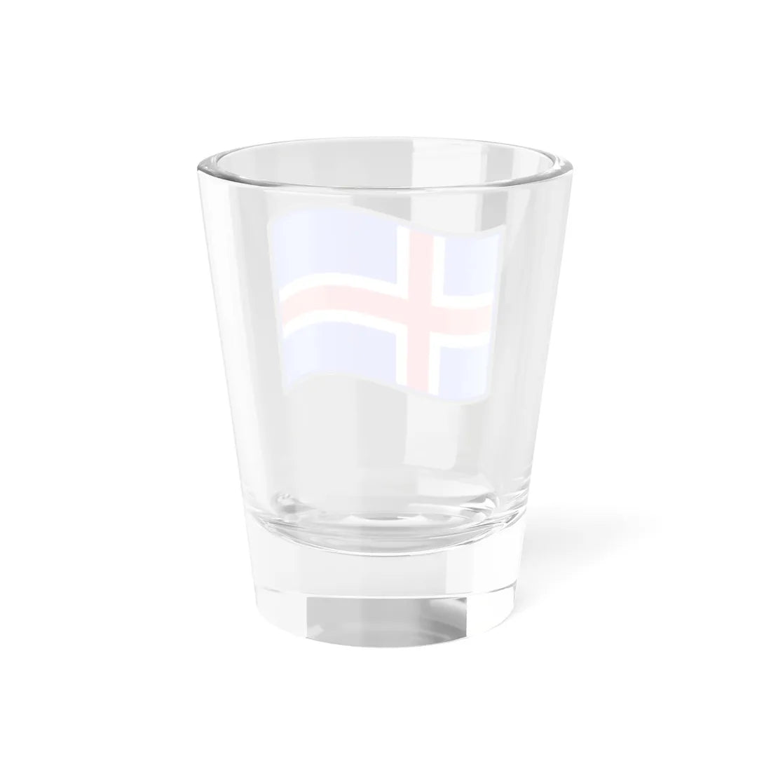 Nuvola Icelandic flag 2 (Iceland) Shot Glass 1.5oz - Go Mug Yourself